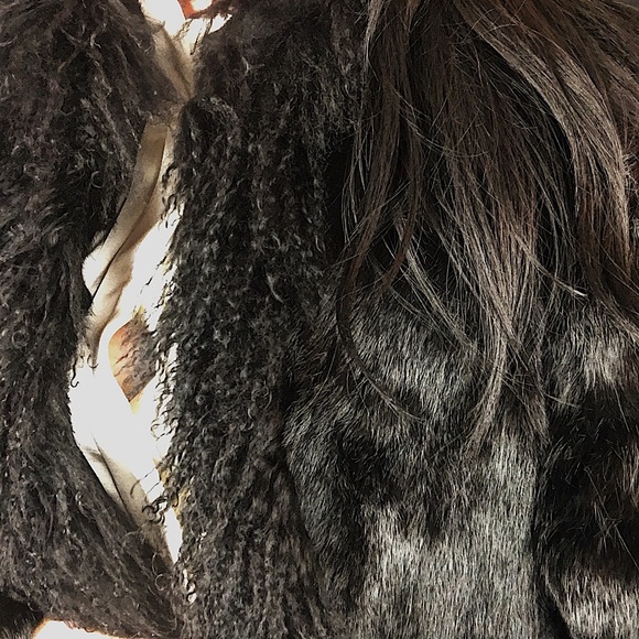 RABBIT FUR / VINTAGE COAT - Picture 6 of 8
